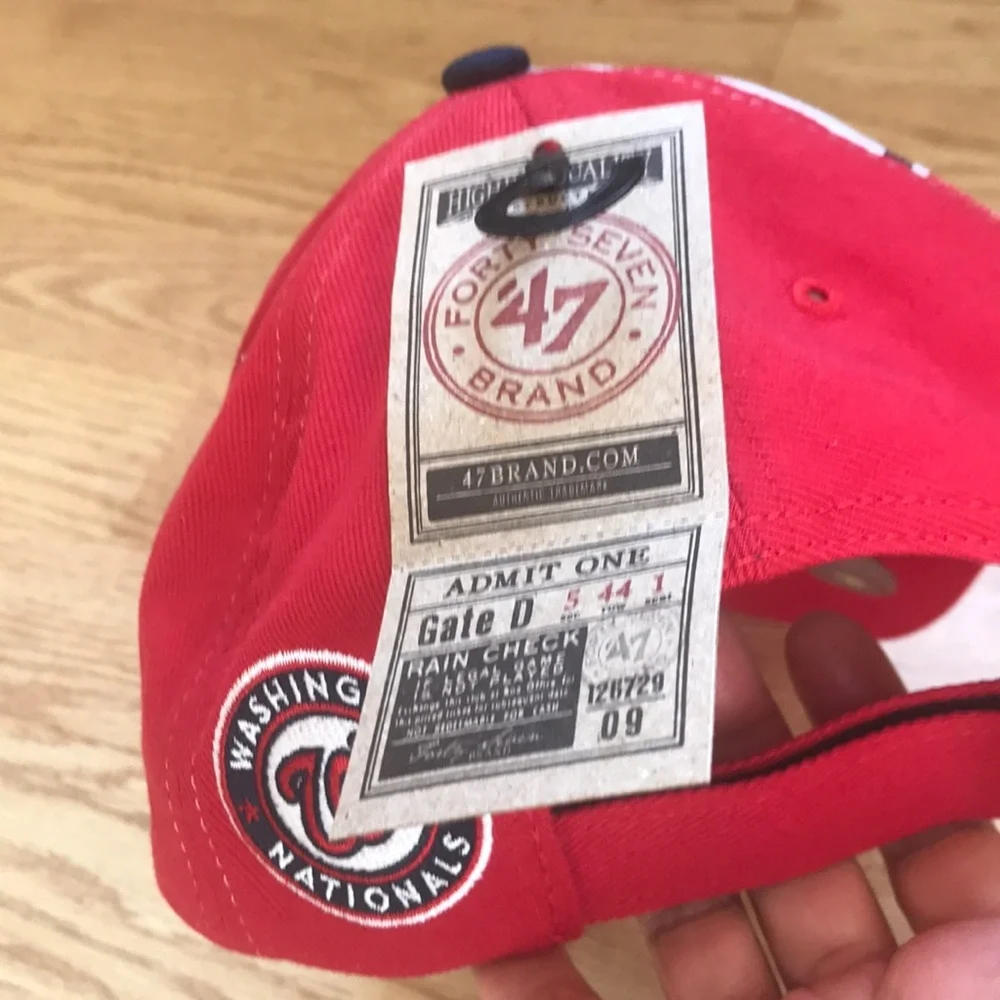 Washington Nationals WORLD 🌎 SERIES WINNER! Nats hat NWT 47 brand youth